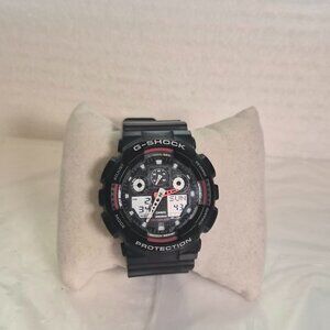 Casio G Shock Matte black Digital and analog